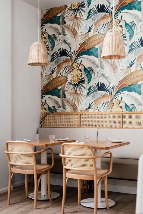 Sisterhood | Biasol | Media - Photos and Videos - 17 | Archello Bistrot Design, Decoration Restaurant, Coffee Shop Interior Design, Tropical Interior, Estilo Tropical, Design Building, Coffee Shops Interior, Coffee Shop Decor, 카페 인테리어 디자인