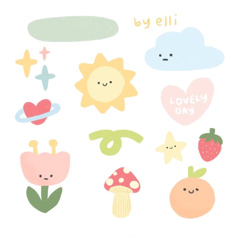 Cute Note Sticker, Cute Stickers For Scrapbook, Cute Good Notes Stickers, Cute Stickers Printable For Journal, Aesthetic Goodnotes Stickers, Free Goodnotes Stickers Aesthetic, Good Notes Stickers Free Png, Goodnotes ตกแต่ง Png Free, Sticker ตกแต่ง Goodnote Png