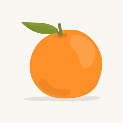 Hand drawn colorful orange illustration Free Vector | Premium Vector #Freepik #vector #icon #hand #hand-drawn #fruit Nature Icon, Orange Illustration, Orange Icons:), Fruit Icons, Fruit Fruit, Orange Citrus, Colorful Nature, Fruit Illustration, Orange Fruit