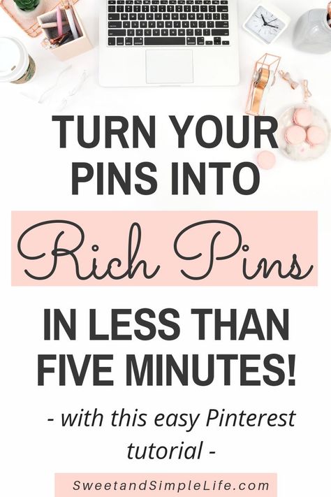 How to create rich pins Pin It Button, Pinterest Tutorial, Pinterest Va, Pinterest Tutorials, Learn Pinterest, Pinterest Hacks, Rich Pins, Pinterest Growth, Pinterest Business Account