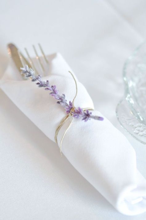 Lavender Floating Candle Centerpieces, Lilac Napkins Wedding, Lavender Napkin Rings, Silver And Lilac Wedding, Lavender And Pearl Wedding, Navy Blue And Lavender Wedding Centerpieces, Lavender Napkins Wedding, Bridal Shower Ideas Lavender, Light Purple And White Wedding Theme