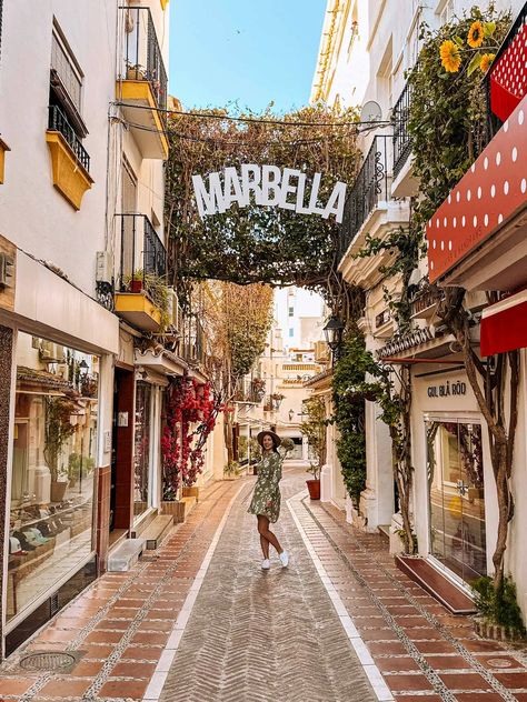 Marbella bucket list: 15 best things to do in Marbella Old Town, Spain Almeria, Spain Marbella Aesthetic, Marbella Instagram Spots, Things To Do In Marbella Spain, Old Town Marbella, Malaga Instagram Spots, Marbella Spain Beach, Marbella Party, Malaga Spain Aesthetic