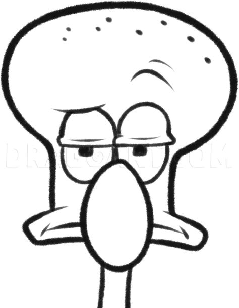 Party Ideas, Funny Drawings Easy, Draw Squidward, Draw Easy, Drawings Easy, Funny Drawings, Easy Step, Easy Drawings, To Draw