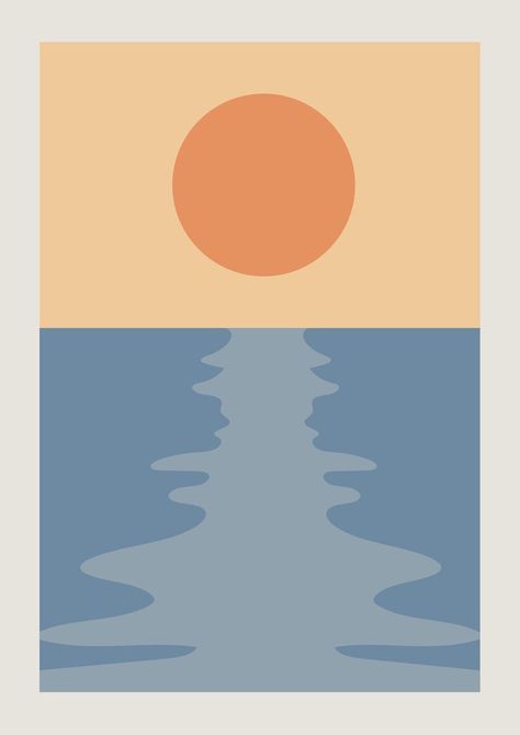 Tela, Sunset Poster Aesthetic, Beach Posters Prints, Ulu Cliffhouse, Sea Poster Design, Beach Vintage Poster, Retro Beach Art, 21 Paddle, Summer Poster Design