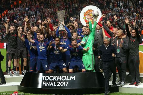 Europa League, Manchester United Champions, Heron Photo, Real Madrid Champions League, Miami Football, Manchester United Players, Inter Miami, Jose Mourinho, Premier League Champions