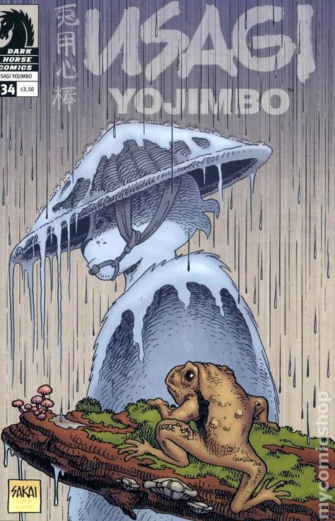 Usagi Yojimbo (1996- 3rd Series) 134 Tmnt Characters, Usagi Yojimbo, Geeky Art, Dark Horse Comics, Comic Book Covers, The Rabbit, Comic Book Characters, Vintage Comics, Dark Horse