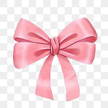 Ribbon Drawing Bow, Bow Transparent Background, Bow Png Transparent, Ribbon Transparent, Pink Bow Png, Ribbon Image, Watercolor Bow, Pink Ribbon Png, Cartoon Bow