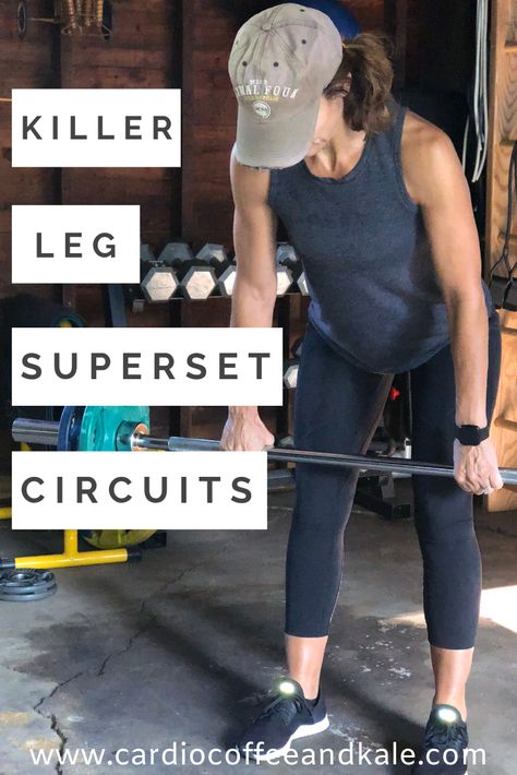 Killer Lower Body Super Set Workout — cardio coffee and kale Lower Body Burnout, Ab Superset Workout, Supersets For Women, Leg Superset, Lower Body Strength Workout, Super Set Workouts, One Leg Deadlift, Killer Leg Workouts, Body Strength Workout