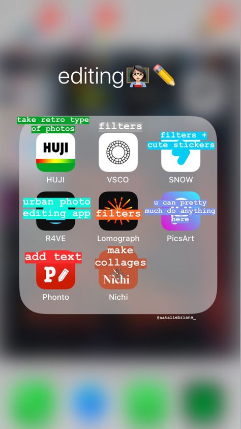 here are some great apps that I use to edit my pictures Picture Editor App, Pictures Editing Apps, Aesthetic Picture Editing Apps, Good Editing Apps Pictures, Best App For Filters, Photography Apps Iphone, Apps For Aesthetic Photos, Edit Apps Aesthetic, Aesthetic Video Editing Apps