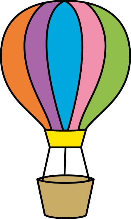 Colorful Hot Air Balloon Clip Art - Colorful Hot Air Balloon Image Hot Air Baloon Drawings Simple, Hot Air Balloon Painting Easy, Hot Air Balloon Template, Summer Bulletin Boards For Daycare, Balloon Paint, Hot Air Balloon Classroom Theme, Hot Air Balloon Painting, Hot Air Balloon Printable, Hot Air Balloon Cartoon