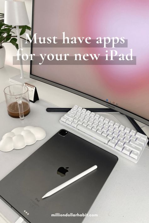 Must-Have iPad Apps for Your New iPad in 2024 Things To Do When Bored On Ipad, Best Calendar App For Ipad, Ipad Editing Aesthetic, Ipad Calendar App, What To Use Ipad For, Ipad Mini Reading, How To Use Ipad For Productivity, Ipad Planner Ideas, How To Customize Ipad