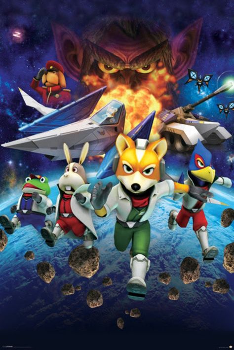 PRICES MAY VARY. Title: Pyramid America Star Fox Space Battle Fox McCloud Arwing Super Nintendo 64 GameCube Wii U Characters Cool Wall Decor Art Print Poster 24x36. Product Type: Categories > Wall Art > Posters & Prints Fox Mccloud, Fire Emblem Radiant Dawn, Iconic Poster, Fox Games, Space Battles, Cool Wall Decor, Star Fox, Alvin And The Chipmunks, Nintendo Game
