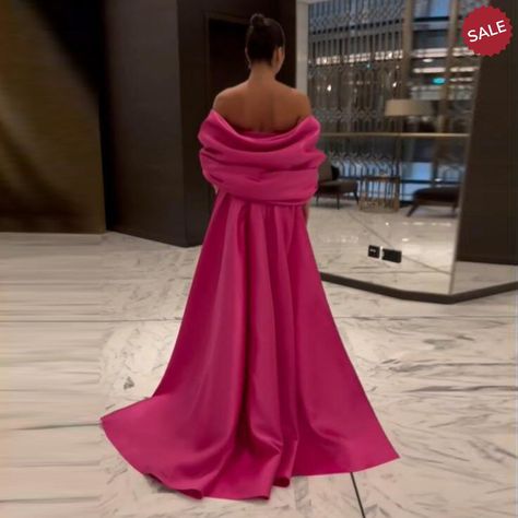 Indulge in an evening of luxury with Dreamy Vow's Fuchsia Mermaid Dubai Evening Dress. The stunning cape shawl adds a touch of elegance to this Arabic-inspired gown. Perfect for wedding guests or any special event, this dress will make you feel like a true princess with its exquisite design and high-quality fabrics. window.adminAccountId=244214477;