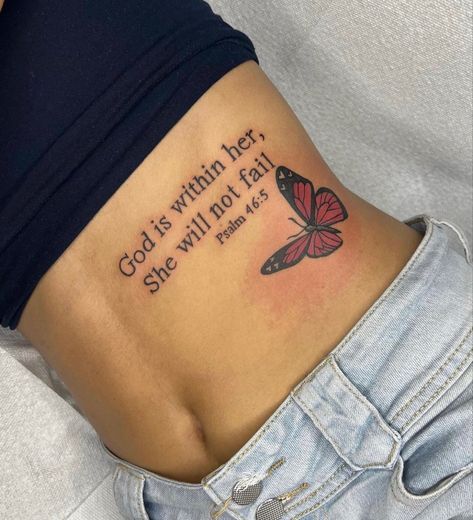 Tattoos For Stomach For Women, Tattoo Ribcage Women, Ribcage Tattoos For Women Quotes, Tattoo Ideas On Stomach, Fail Tattoos, Stomach Tattoos Women Words, Rib Cage Tattoos For Women, Rib Tattoos For Women Quotes, Tattoos Feminine