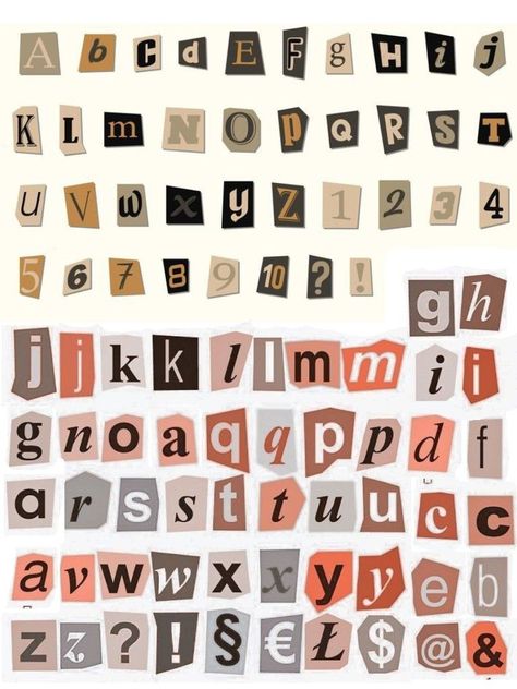 Click here and download collage alphabet font letters and numbers. Window, Mac, Linux · Last updated 2024 · Commercial licence included #alphabetfont #alphabetletters #collageletter #lettering #typeface #typography #font Collage Font Letters, Aesthetic Abc Letters, Vintage Alphabet Printables, Alphabet Aesthetic Fonts, 2024 Aesthetic Font, Vintage Alphabet Fonts, Vintage Letters Aesthetic Alphabet, Fonts Alphabet Old English, Fonts Alphabet Bubble