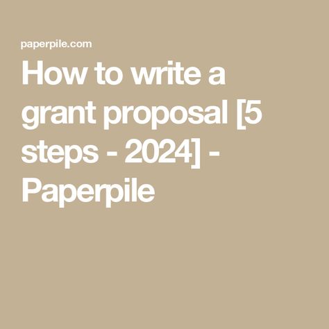 How to write a grant proposal [5 steps - 2024] - Paperpile How To Write A Grant Proposal, Academic Cv, Grant Proposal Writing, Grant Application, Grant Proposal, Writing A Research Proposal, Grant Writing, Proposal Writing, Research Proposal