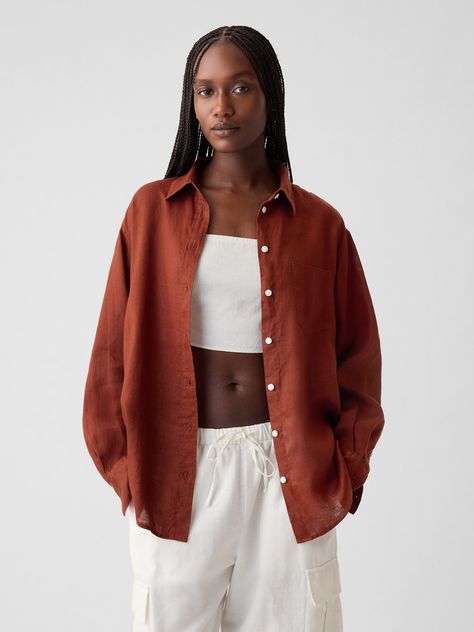 Soft linen over Oversized Shirt Outfit Summer, Oversized Button Down Shirt Outfit, Oversized Linen Shirt Outfit, Linen Shirt Outfit Women, Linen Oversized Shirt, Linen Shirt Outfit, Oversized Shirt Outfit, Shirt Outfit Summer, Oversized Linen Shirt