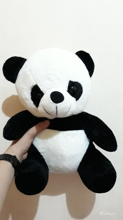 My Panda bear. Download to be wallpaper on your phone. Dark Teddy Bear Aesthetic, Panda Soft Toy, Teedy Bear, Panda Plushie, Panda Teddy, Panda Doll, Cute Cartoon Panda, Panda Teddy Bear, Panda Stuffed Animal