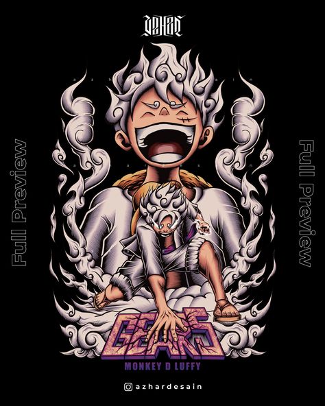 Luffy Gear 5, Cool Design for T-shirt Luffy Gear 5 Wallpaper For Ipad, Monkey D Luffy Tshirt Design, Design Ideas For Tshirt, Luffy Gear 5 Design, Manga T Shirt Design, Luffy Gear 5 Tshirt Design, Design For T Shirt Print, Anime Designs For Shirts, Luffy Tshirt Design