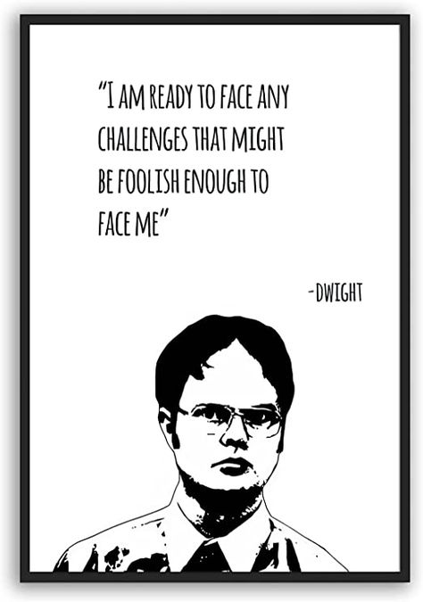 The Office Dwight Schrute Poster Dwight Poster Motivational Quote Poster The Office TV Show Wall Art and Funny Posters for Bedroom Living Room Apartment Dorm Decorations for Men UNFRAMED 16x24inch Tv Show Wall Art, Funny Apartment Decor, Office Motivational Quotes, Dwight Schrute Quotes, Posters For Bedroom, Show Wall, Office Quotes Funny, The Office Dwight Schrute, The Office Dwight