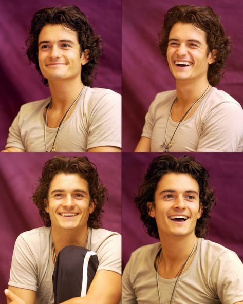 #orlandobloom Legolas Hot Smile, Orlando Bloom Funny Faces, Orlando Bloom 2000s, Legolas Smile, Orlando Bloom Pirates Of The Caribbean, Orlando Bloom Aesthetic, Orlando Bloom Wallpaper, Orlando Bloom Pirates, Young Orlando Bloom