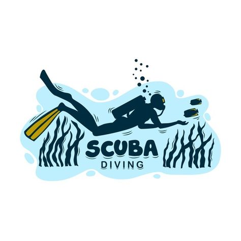 Cliff Diving, Scuba Diving Illustration, Scuba Diving Logo, Diving Logo, Fresh Logo Design, Dove Tattoo Design, Logo Club, Dove Tattoo, Background Logo