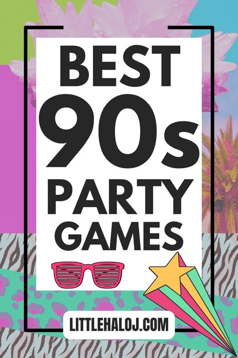 If you're hosting a 90s-themed party, you need some great 90s party games for adults to keep the fun going. From DIY challenges to classic games we all love, these activities will make your party unforgettable. Relive the glory days with games that bring out the best of the 90s. Your guests will love these fun and nostalgic game ideas! 90s Music Theme Party, Retro Party Games For Adults, 90s Party Activities, 90s Themed Games, 90 Decorations Party Ideas, 90s Party Games For Adults, 90s Bday Party, 80s Party Games, Diy 90s Party