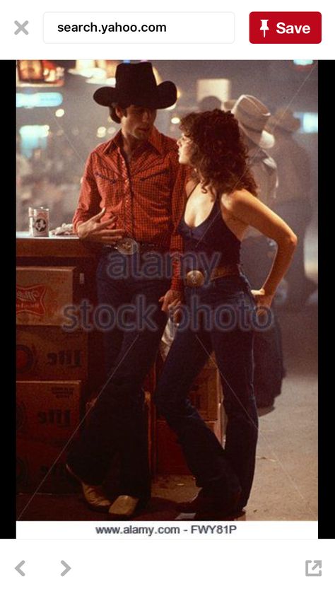 Urban Cowboy Costume Ideas, Urban Cowboy Movie Outfits, Johnny Travolta, Urban Cowboy Movie, Animals Dolphins, Cowboy Halloween Costume, Movie Rating, Debra Winger, Retro Things