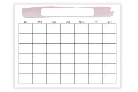 Blank Planning Calendar - Free Content Calendar Template To Print Organisation, Blog Content Calendar, Week Planer, Calender Template, Social Media Calendar Template, Free Blank Calendar, Blank Monthly Calendar Template, Marketing Calendar Template, Content Calendar Template