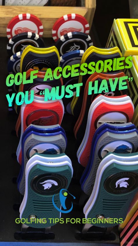 Every golfer should look into adding these golf accessories to their game! Golf Accessories For Men, Golf Gadgets, Golf Bag Accessories, Golf Accessories Ladies, Golf Decor, Golf Club Covers, Golf Gifts For Men, Golf Drivers, Golf Tips For Beginners