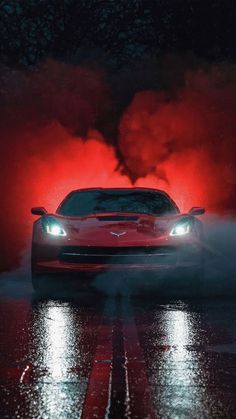 Rainy Road, Wallpaper Carros, Bike Wallpaper, Nissan Gtr R34, Gtr Car, Chevrolet Corvette C7, Corvette Zr1, Chevrolet Corvette Z06, Red Corvette