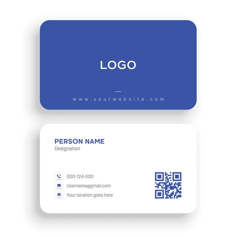 Calling Card Design, Stationery Business Card, Business Card Design Simple, Minimalist Business Card, Business Cards Layout, Qr Code Business Card, Name Card Design, Professional Business Card Design, Business Card Designs