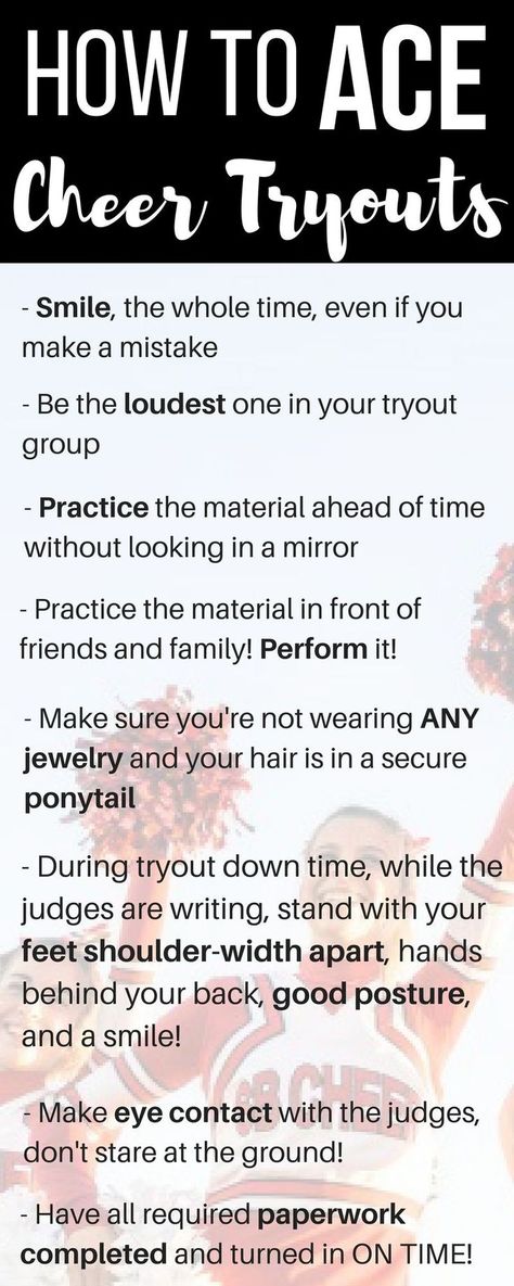 Cheerleader Aesthetic Middle School, Cheer Tryouts Score Sheet, How To Make Middle School Cheer Team, Cheerleading Tryouts Middle School, Cheerleading Coaching Tips, How To Make Cheer Team, Cheer Tryouts Outfit Highschool, Cheer Facials Tips, Cheer Tryouts Outfit Middle School