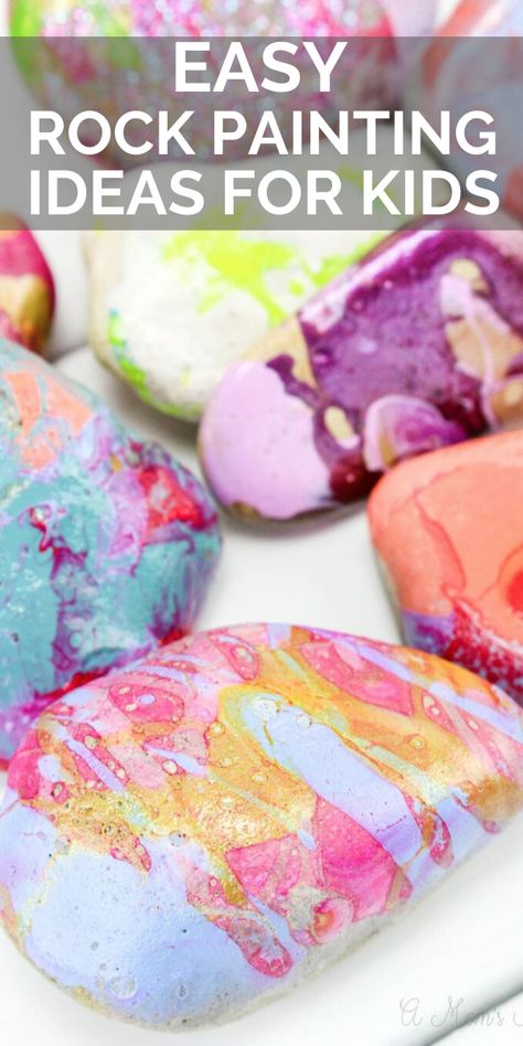 Montessori, Preschool Rock Painting, Toddler Rock Painting, Rock Painting For Kids Easy, Painting Rocks Ideas Easy For Kids, Rock Painting Ideas Easy Step By Step, Painted Rock Garden Ideas, Painted Rocks Ideas Easy, Rock Painting Kids