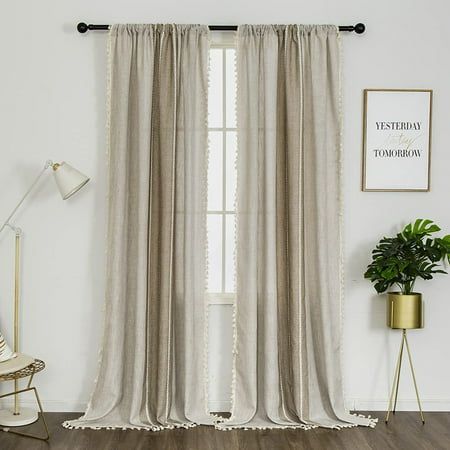 Specifications: Condition:100% Brand New Type:Panels Header:Rod Pocket Transparency:Light Filtering Mounting:Wall Mounted Style:Retro Room:Kitchen,Bedroom,Living Room Material:Cotton Linen Pattern:Grid,Tassels Color:Gray,Coffee(Optional) Size (WxH): W:52"x H:18"/132cm*45cm W:24"x H:35"/ 60cm*90cm W:54"x H:63"/137cm*160cm W:54"x H:84"/ 137cm*214cm W:54"x H:90"/ 137cm*228cm Features: 1.Design:Half shading,with elegant tassel, decorate your windows, and protect your furniture, floors and artwork fr Insulated Drapes, Cloth Curtains, Kitchen Retro, Living Room Drapes, Dining Room Curtains, Vintage Window, Tassel Curtains, Window Curtain Rods, Retro Room