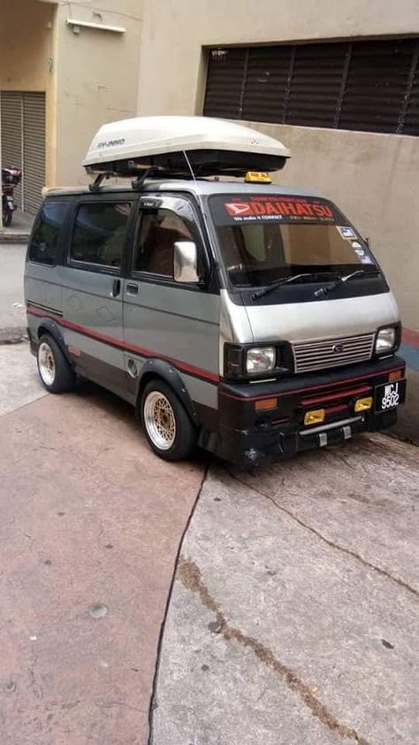 Daihatsu Hijet Camper, Kei Van Camper, Microvan Camper, Kei Van, Kei Truck, Toyota Camper, Mini Trucks 4x4, Daihatsu Hijet, Kei Cars