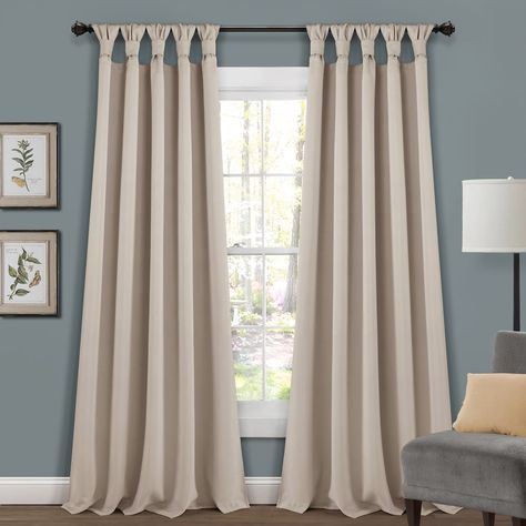 High Curtains, Light Blocking Curtains, Tab Curtains, Tab Top Curtains, Types Of Curtains, Lush Decor, Cool Curtains, Custom Drapes, Thermal Curtains