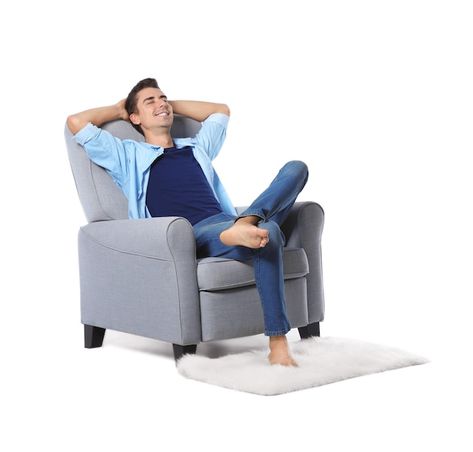 Photo young man relaxing in cozy armchai... | Premium Photo #Freepik #photo #relax-man #man-sitting #relax #person-sitting Cozy Armchair, Man Relaxing, Persian Tattoo, Tired Man, Chair Pose, Lazy Boy, Cozy Sofa, Bad Kids, Sitting Position