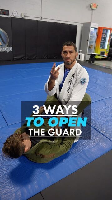 Matt Arroyo | Jiu Jitsu Tips on Instagram: "Open the guard: 3 Ways! #Jiujitsu #jiujitsutips #martialarts #combatsports #openguard #bjj" Jiu Jitsu, Bjj Aesthetic, Gracie Barra, Jiu Jitsu Videos, Jiu Jitsu Techniques, Jui Jitsu, Bjj Jiu Jitsu, The Guard, Combat Sports