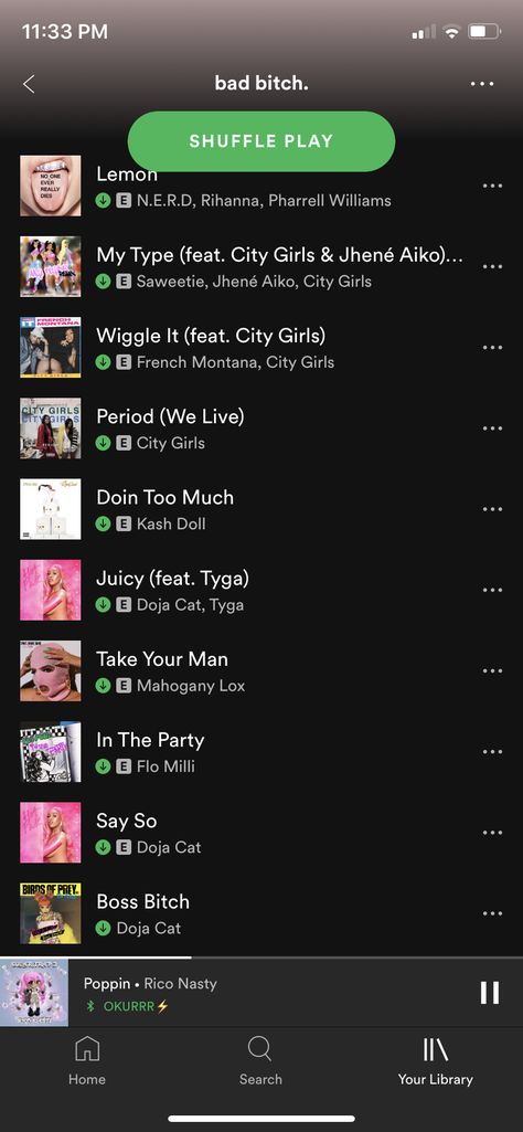 Baddie Playlist Spotify, Songs To Feel Like A Baddie, Baddie Spotify Playlist, Baddie Songs Playlist, Playlist Baddie, Baddie Songs, Spotify Playlist Songs, Baddie Playlist, Party Music Playlist