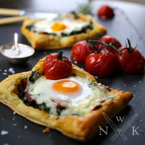 Hi, woodland chums! No recipe this week as Emily is busy with photography work… Tart Breakfast, Breakfast Puff Pastry, Breakfast Tarts, Breakfast Spinach, Bacon And Egg Breakfast, Breakfast Tart, Bacon Eggs Breakfast, Puff Pastry Tart, Breakfast Specials