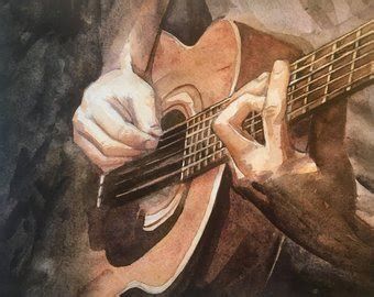 Guitar Hands Aesthetic, Paint On Guitar Ideas, Guitar Drawing Art Paintings, Painting Of A Guitar, Paintings Of Guitars, Guitar Aesthetic Painting, Acoustic Guitar Art Paint, Guitar Art Aesthetic, Guitar Drawing Art