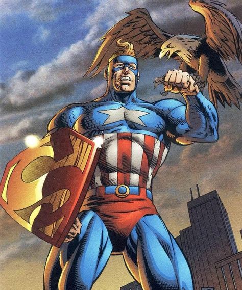 CAPTAIN AMERICA- THE FIRST AVENGER Nighwing, Dc Comics Vs Marvel, Marvel And Dc Crossover, Action Comics, Green Lantern Corps, Captain America Winter Soldier, Super Soldier, Dc Memes, Marvel Vs Dc