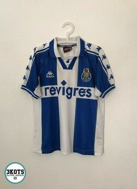 PORTO FC 1997/99 Kappa Home Football Shirt S Mens Vintage Soccer Jersey - $92.50 | PicClick Porto Fc, Vintage Soccer Jersey, Camisa Barcelona, Football Jersey Outfit, Vintage Soccer, Soccer Tees, Shirt Outfit Men, Vintage Football Shirts, Retro Football Shirts