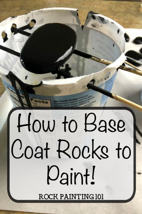 Base Coat Rocks to paint. Add a quick and inexpensive base coat to your rock painting. This method uses acrylic paint. Perfect for rock hunting! #basecoatrocks #rockpainting #rockpaintingtips #stonepainting #rockpaintingforbeginners #rockpainting101 Rocks To Paint, Crafts For The Home, Art Coquillage, Rock Painting Tutorial, Rock Hunting, Posca Art, Diy Butterfly, Rock And Pebbles, Painted Rocks Craft