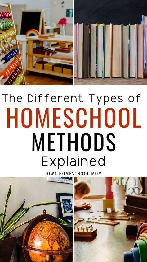 Montessori, Creative Homeschool Ideas, Types Of Homeschooling Methods, Homeschool Uk, Black Homeschooling, Types Of Homeschooling, Homeschool Must Haves, Pagan Homeschool, Fun Homeschool Activities