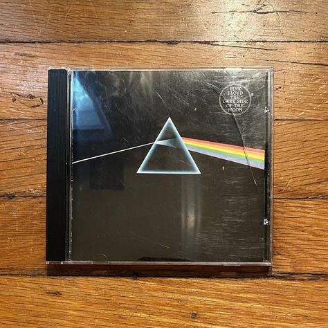 Free shipping Pink Floyd dark side of the moon cd... - Depop The Dark Side Of The Moon, Pink Floyd Cd, Time Pink Floyd, Pink Floyd Record, Pink Floyd Vinyl, Physical Media, Wishlist 2023, Pink Floyd Dark Side, Dark Side Of The Moon