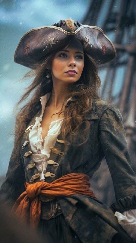 Woman Pirate Halloween Costume, Pirate Female Costume, Pirate Style Outfits, Steampunk Pirate Female, Pirate Womens Costume, Pirate Woman Costume, Ladies Pirate Costume, Women Pirate Outfits, Female Pirate Art