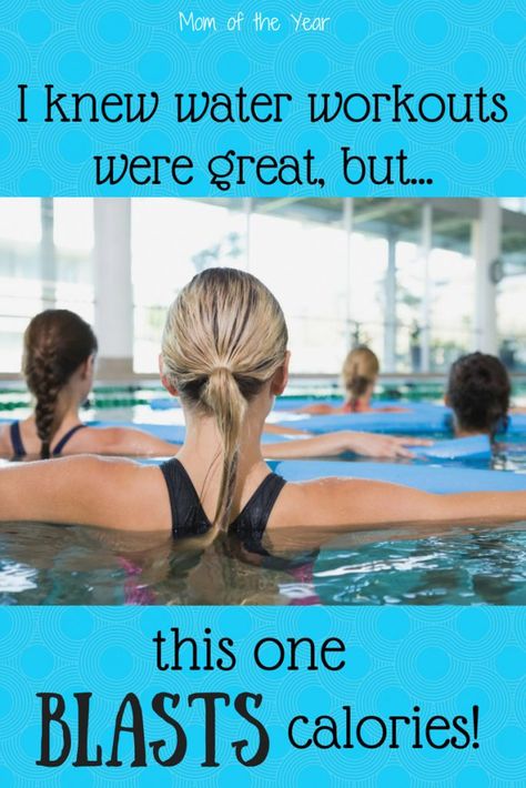 Pool Excercises Workouts, Water Aerobics Routine, Water Aerobics Workout, Water Aerobic Exercises, Swimming Pool Exercises, Aqua Aerobics, Exercise Pool, Aquatic Exercises, Aqua Fitness