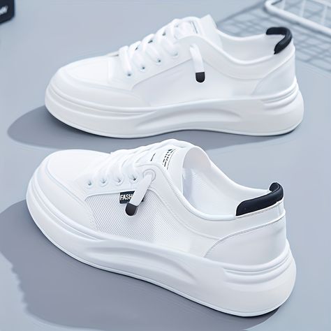 Faster shipping. Better service टी शर्ट, Women Shoes Casual, Female Sneakers, Sneakers 2022, Korean Style Casual, Mesh Flats, Mesh Heels, Pu Heels, Mesh Shoes